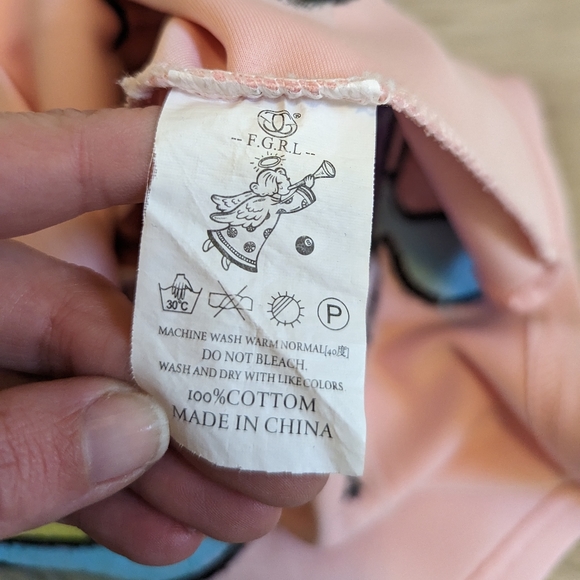 Funny Guerilla pale pink mini skirt with space theme size xs - Picture 7 of 7